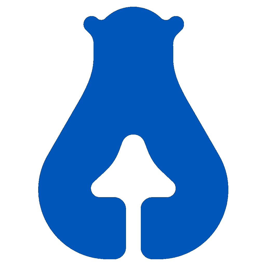 PsyBear logo — psilocybin education and harm reduction