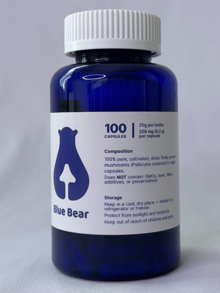 Blue Bear Capsules — 100 Capsules